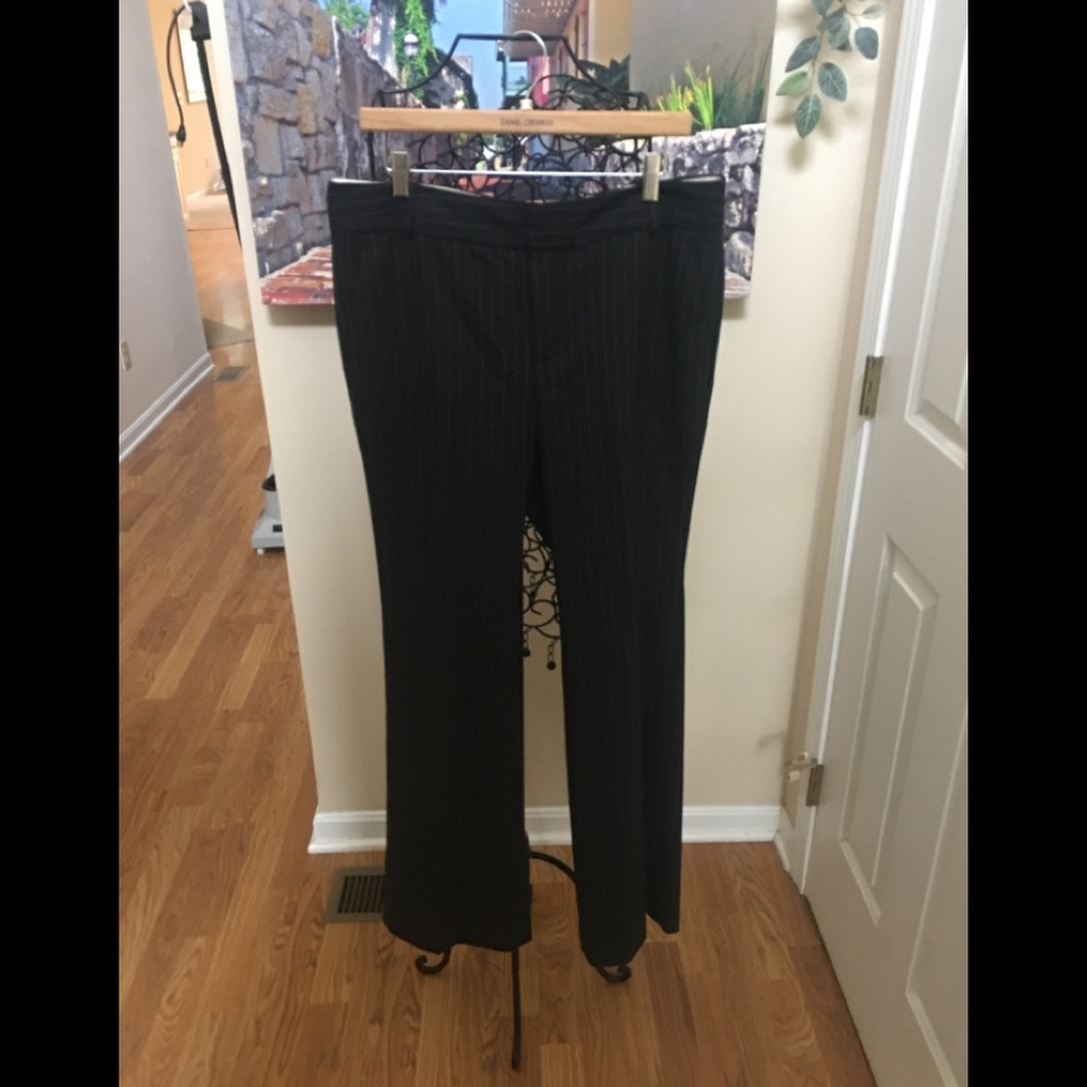 NWT Banana Republic Martin Pinstriped Lined Pants.